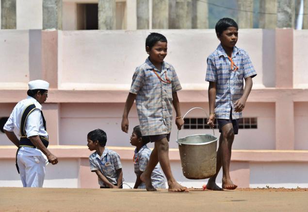 Vidya ka Mandir child labour at school