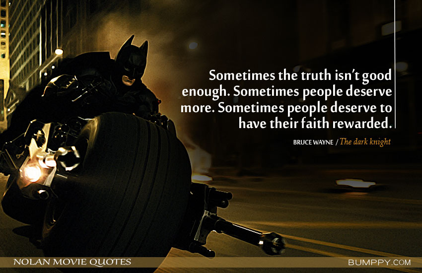 15 Classic Quotes From Christopher Nolan's Talented Films. | Bumppy