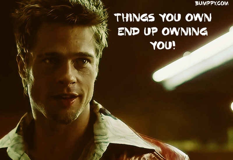 10 Enthusiastic Quotes By Tyler Durden From 'Fight Club' That will Make
